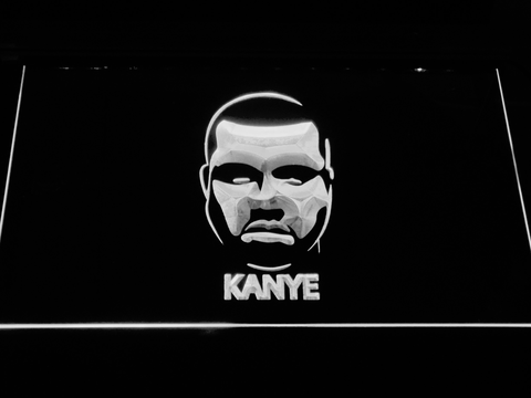 Kanye West Face LED Neon Sign